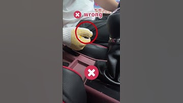 Do not hold down the button when applying the handbrake.#driving #skills #tips #knowledge #fpy