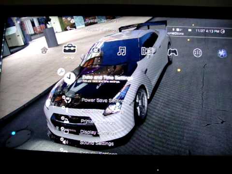 Gran Turismo 5 - How to set time and date error