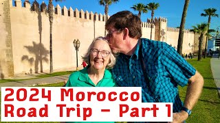 Marrakesh, Demnat, Bin El Ouidane, Rabat. We rent a car and start exploring Morocco