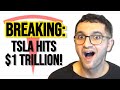 BREAKING: TESLA HITS $1 TRILLION IN MARKET CAP!
