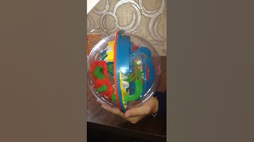 Игрушка-головоломка "Шар лабиринт"