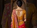 Bridal beautiful back nack blouse dijayan #beautiful #marketing