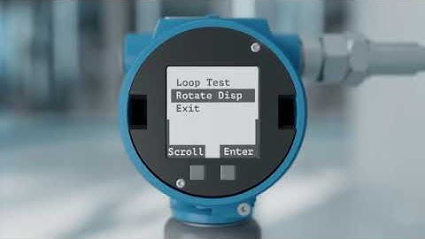 Rosemount(TM)4051S Pressure transmitter ease of use....