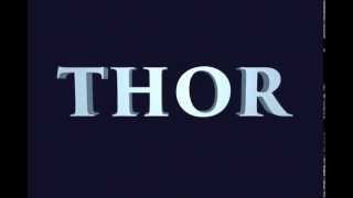 Thor Title Sequence
