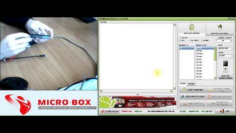 LG KP100 Read Codes with Micro-Box - www.micro-box.com