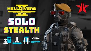 Helldivers 2: SOLO Commando With My FAVORITE Stealth Build - No Alarms / No Stims / Max Difficulty screenshot 1