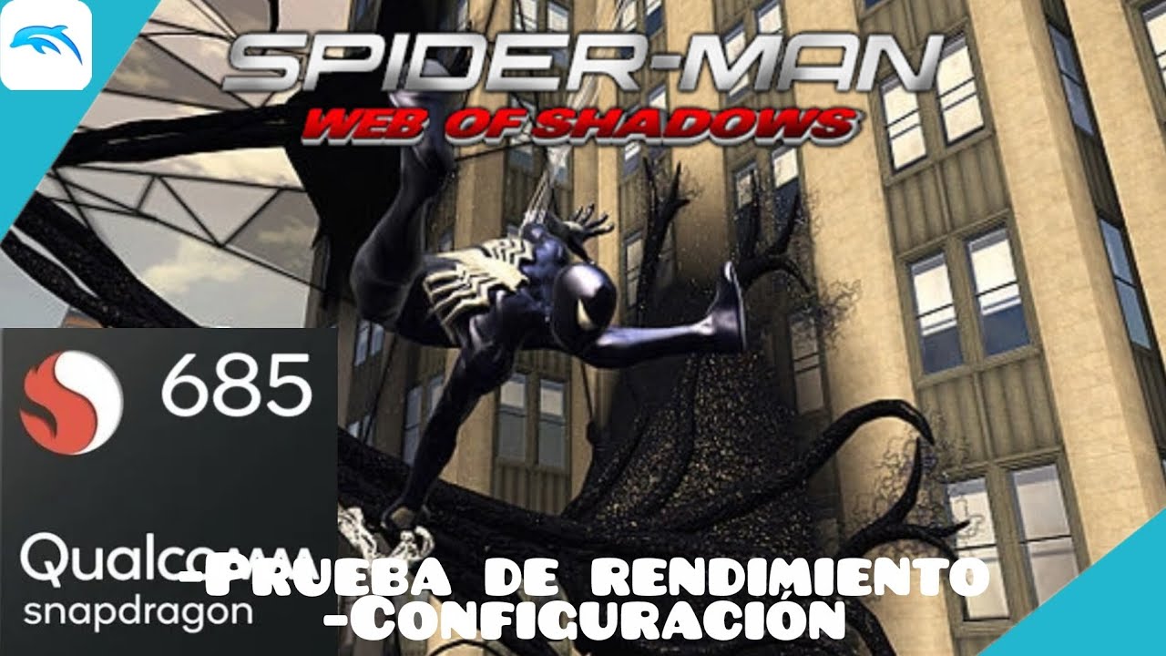 Spiderman Web of Shadows Wii - Dolphin Emulator (Snapdragon 685) Redmi Note 13 Test rendimiento