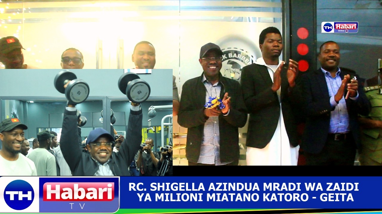 #LIVE:MKUU WA MKOA WA GEITA MARTIN SHIGELLA, AMPONGEZA KIJANA OPIYO KWAKUWEKEZA ZAIDI YA MILIONI 500