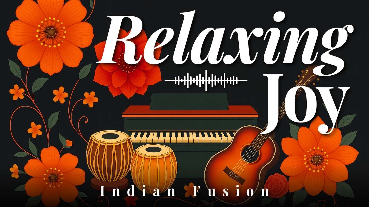 Raag Mahal Echoes – Indian Classical Fusion of Tabla, Sitar & Bansuri |  Ambient Raga Journey