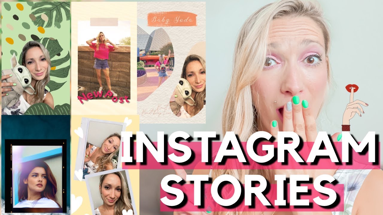 7 BEAUTIFUL INSTAGRAM STORIES IDEAS USING THE OVER APP - YouTube