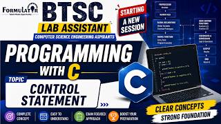 BTSC Lab Assistant Computer Science Engineering Programming with C II Control Statement