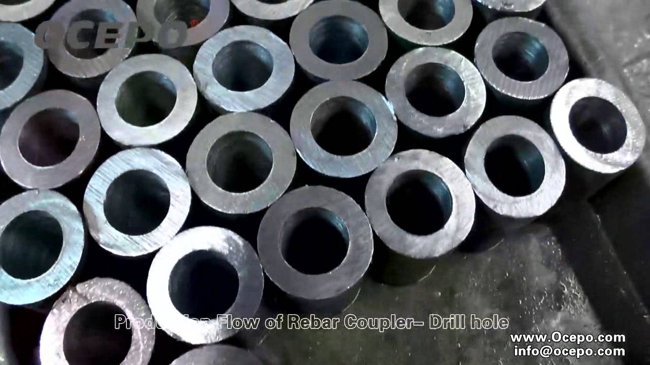 Manufacture rebar coupler YouTube