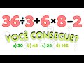 SOS Matemática Básica: Resolvendo Expressões Numéricas