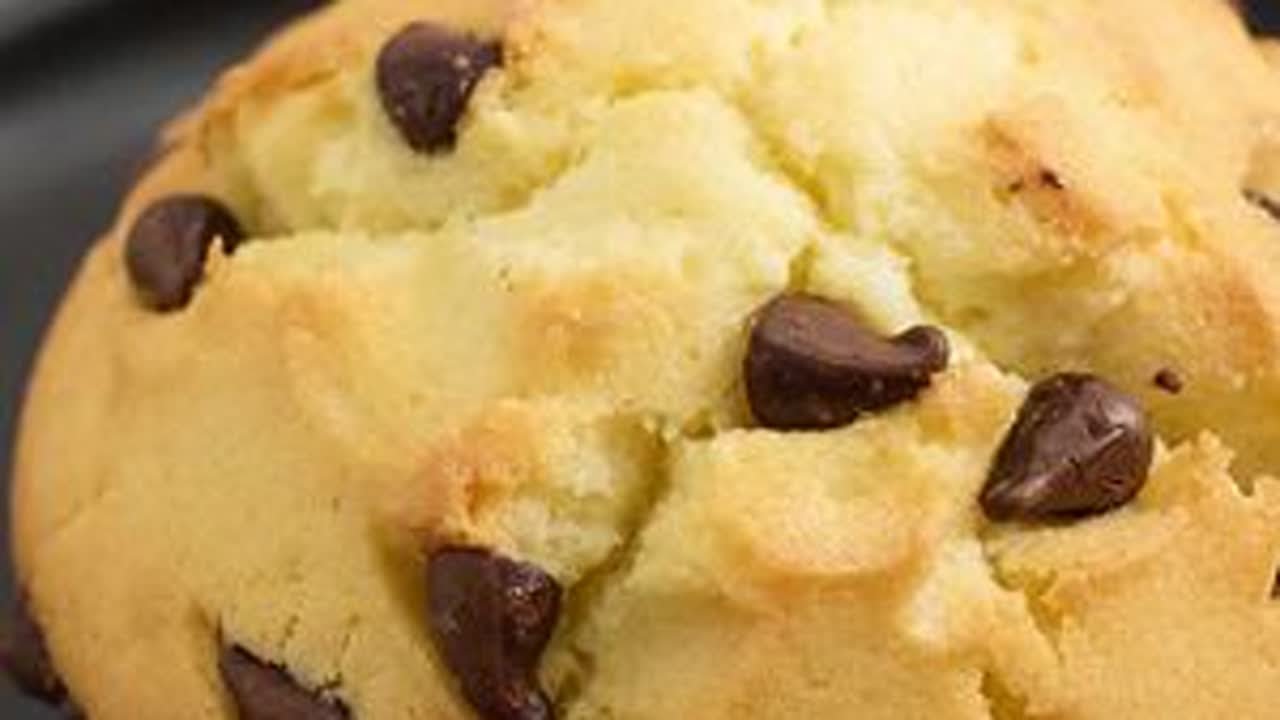 星巴克热销的爆头玛芬蛋糕，外酥里嫩香甜可口，制作竟如此简单 #玛芬蛋糕