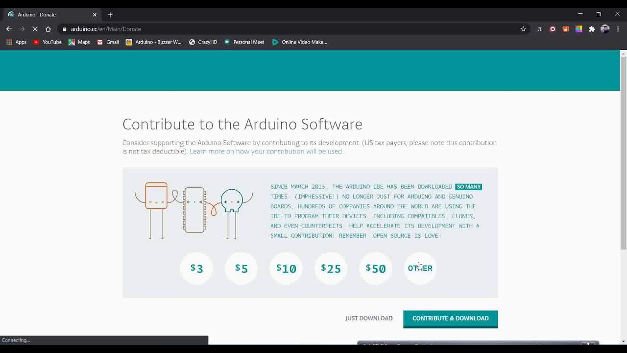 how to download arduino ide on windows 10