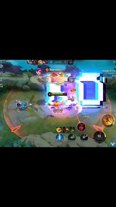 Chou montage 12 for Amul Spray | freestyle, damage🔥#Mlbb❤ #Shorts