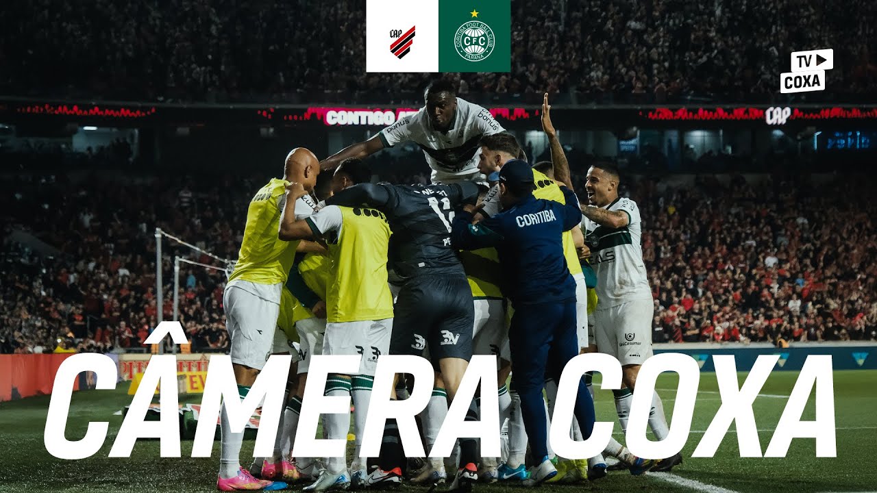 🎥 CÂMERA COXA | Athletico-PR 0x1 Coritiba, melhores momentos.