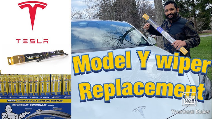 How to Change Tesla Model 3 and Tesla Model Y Wiper Blades 