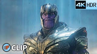 Famous Thanos Destroys the Avengers Headquarters | Avengers Endgame (2019) IMAX 4K HDR Movie Clip Profile