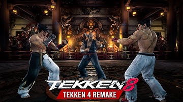 Jin Vs Kazuya Vs Heihachi | Epic Battle :Tekken 8 | T4 Remake