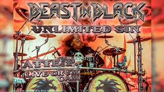 Beast In Black - Unlimited Sin, Atte P. Live Drum Cam, Rock In The City, Pori 2020