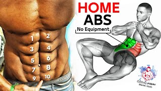 8 Abdos workout  Home Excersice , Maniac Muscle