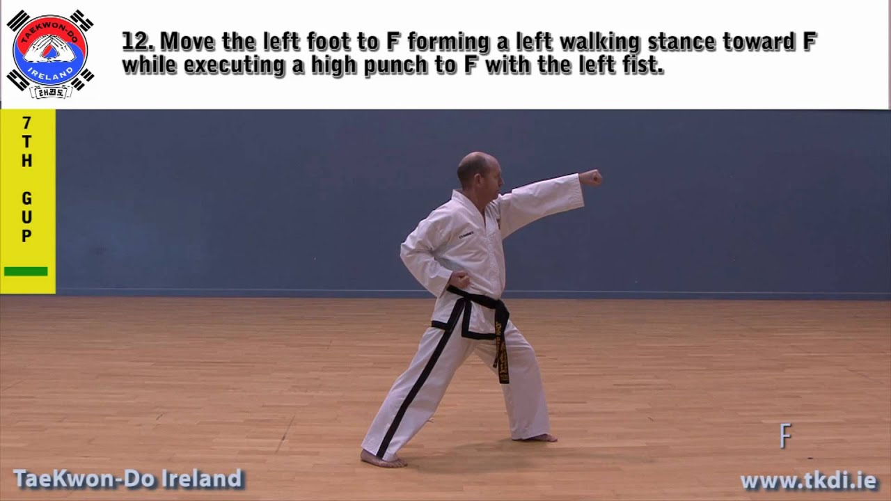 ITF Taekwondo Pattern 2 (Dan-Gun) - Instructions & Videos - Black Belt Wiki