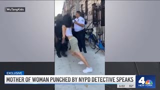 Video Shows NYPD Cop Punch Woman, Knock Her to Ground — Now She's Facing Charges | NBC New York