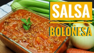 ✅ La Mejor SALSA BOLOÑESA Casera que hayas probado! Receta FÁCIL y Deliciosa