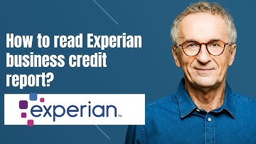 How to read Experian business credit report?