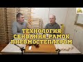 Технология сбора рамок пневмостеплером. Часть 1