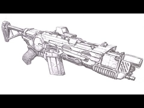 How To Draw Guns