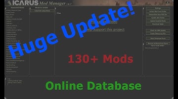 Icarus Mod Manager Update