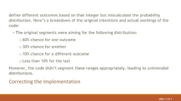 Understanding Java Random Percentage Chance for Probability Distribution