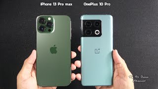 iPhone 13 Pro max vs OnePlus 10 Pro 5G | SpeedTest and Camera comparison