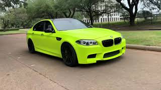 F10 M5 Build buy Pure performance, Running Project gamma intakes.