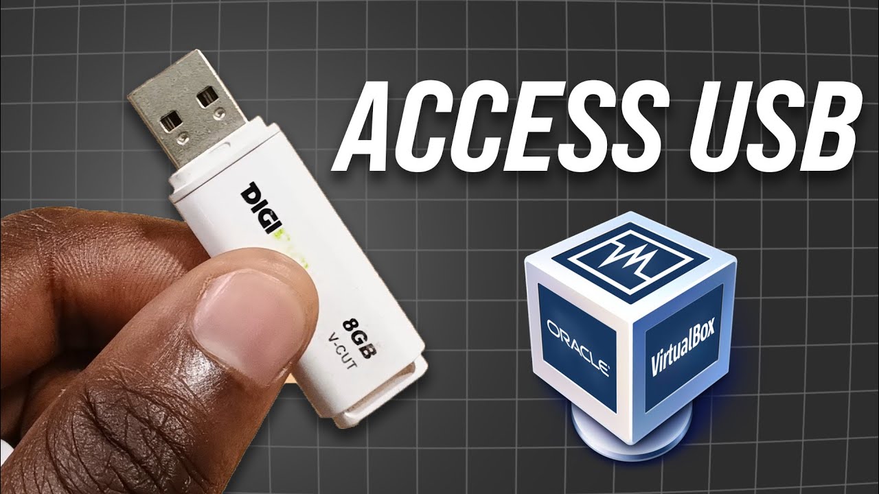 How To Use Your Flash Drive with Your Virtual Machine - YouTube