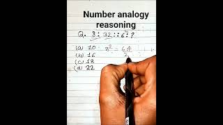 Number Analogy Reasoning Short Tricks | #reasoning short tricks #rrb ntpc#rrb #ssccgl  #sscchsl