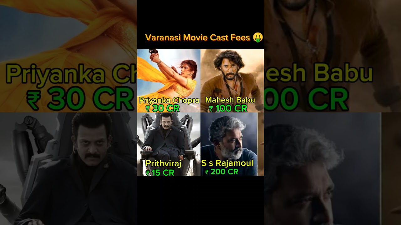 Varanasi  Movie Cast Fees 