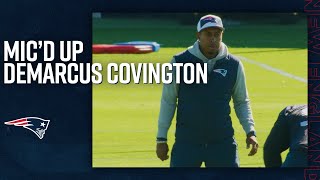 Patriots Mic’d Up | Best of Defensive Line Coach DeMarcus Covington at Practice