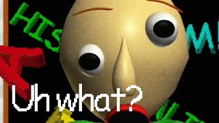 Baldi jorking it, but with extra keyframes