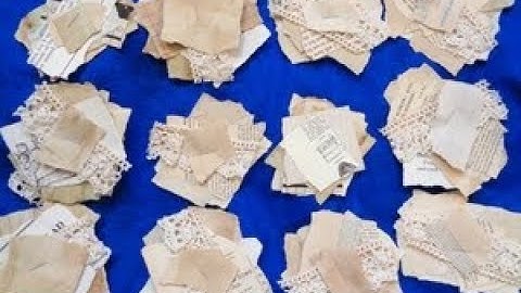 Craft with me: Scrap clusters (Part 1)