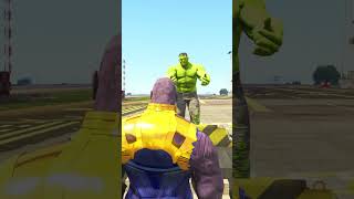 GTA V Hulk vs Gaints Slap Battle, who is stronger ?🔥 #shorts