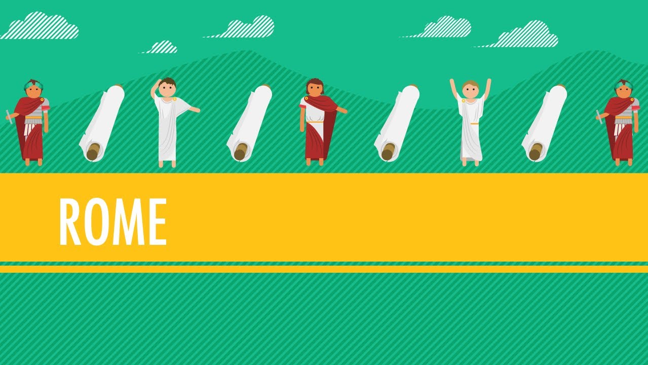 ⁣The Roman Empire. Or Republic. Or...Which Was It?: Crash Course World History #10