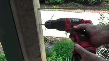 DIY Stainless Wire Balustrade Tensioned with lag screw swage studs