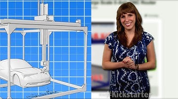 Kickstarter of the Week: Garage Engineer Designs Large Scale CNC Router