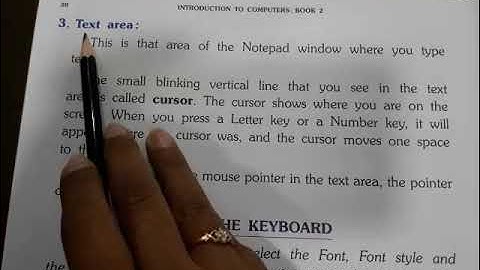 Std 2 Computer/Ch-5 Notepad/Part-1