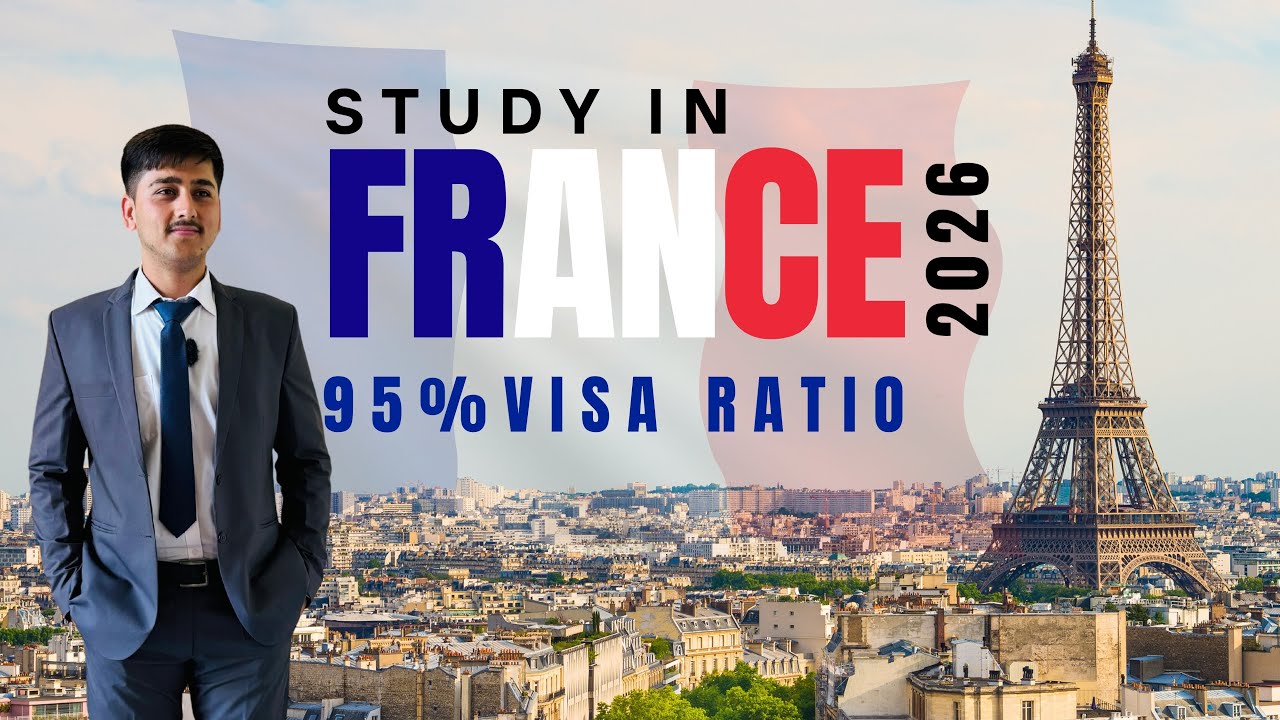 Study in France 2026 | Without IELTS | 90% visa ratio | Admissions open ...