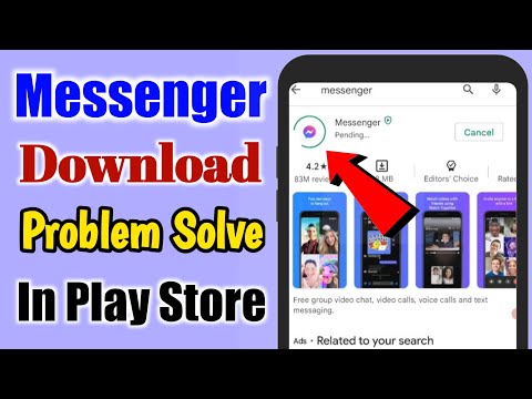 Fix can't install Messenger app problem solved on google play store kaise kare