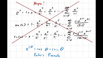Euler’s formula WITHOUT any Taylor Series!